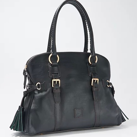 Dooney & Bourke Handbags - Dooney & Bourke Florentine Domed Buckle Satchel BK